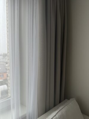Dieninių užuolaidų audiniai “Linen” - Image 4