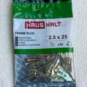 Varžtai „Haushalt“ 2.5×25 mm – tvirtinimui į gipso kartoną